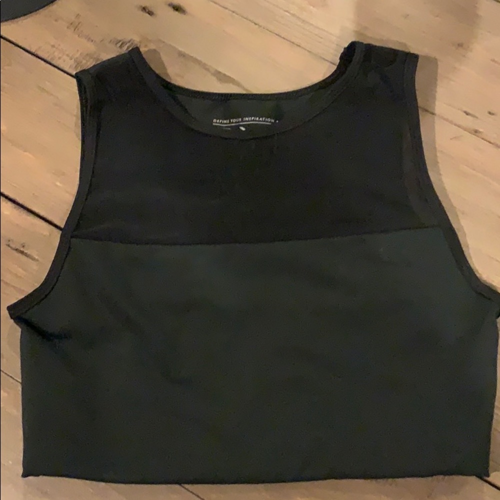 DYI Mesh Bra. Black, Size Small